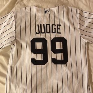 Nike Youth New York Yankees Aaron Judge White Jersey